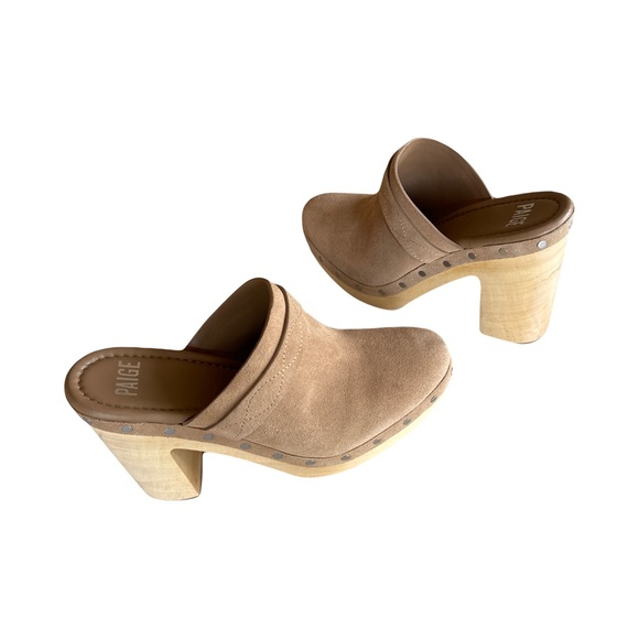 Paige Chunky Heel Mules 10 - Picture 3 of 6